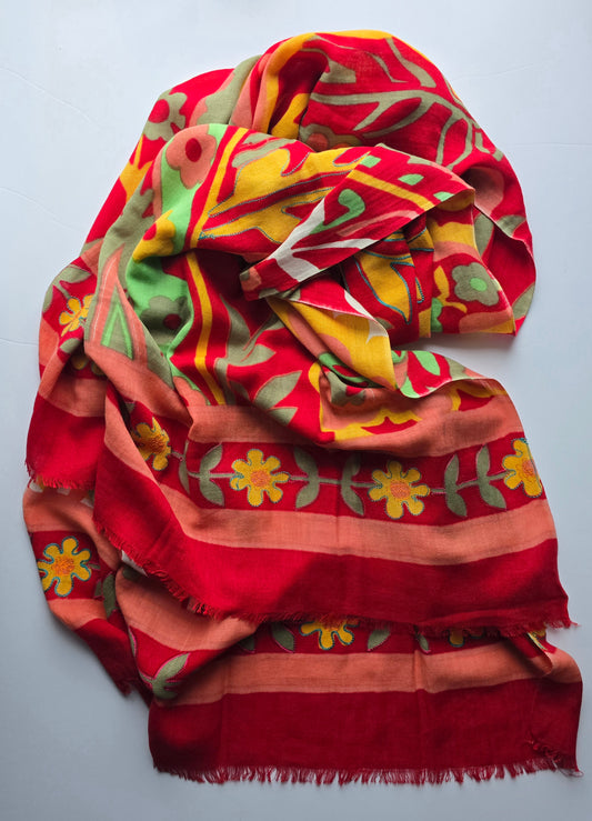 Premium Merino Wool Scarf – Soft, Warm & Breathable