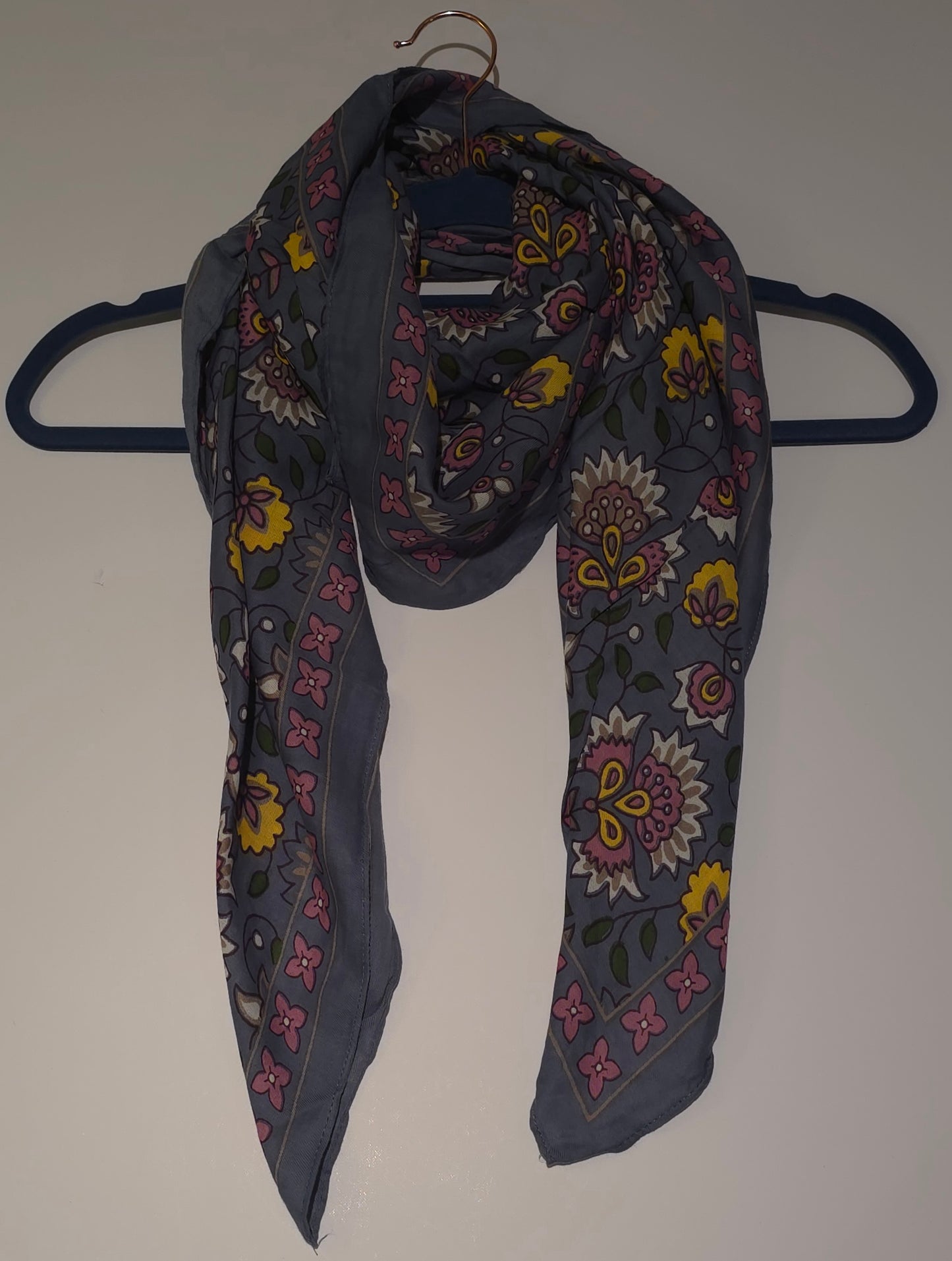Pure Cotton Square Scarf – 100×100 cm