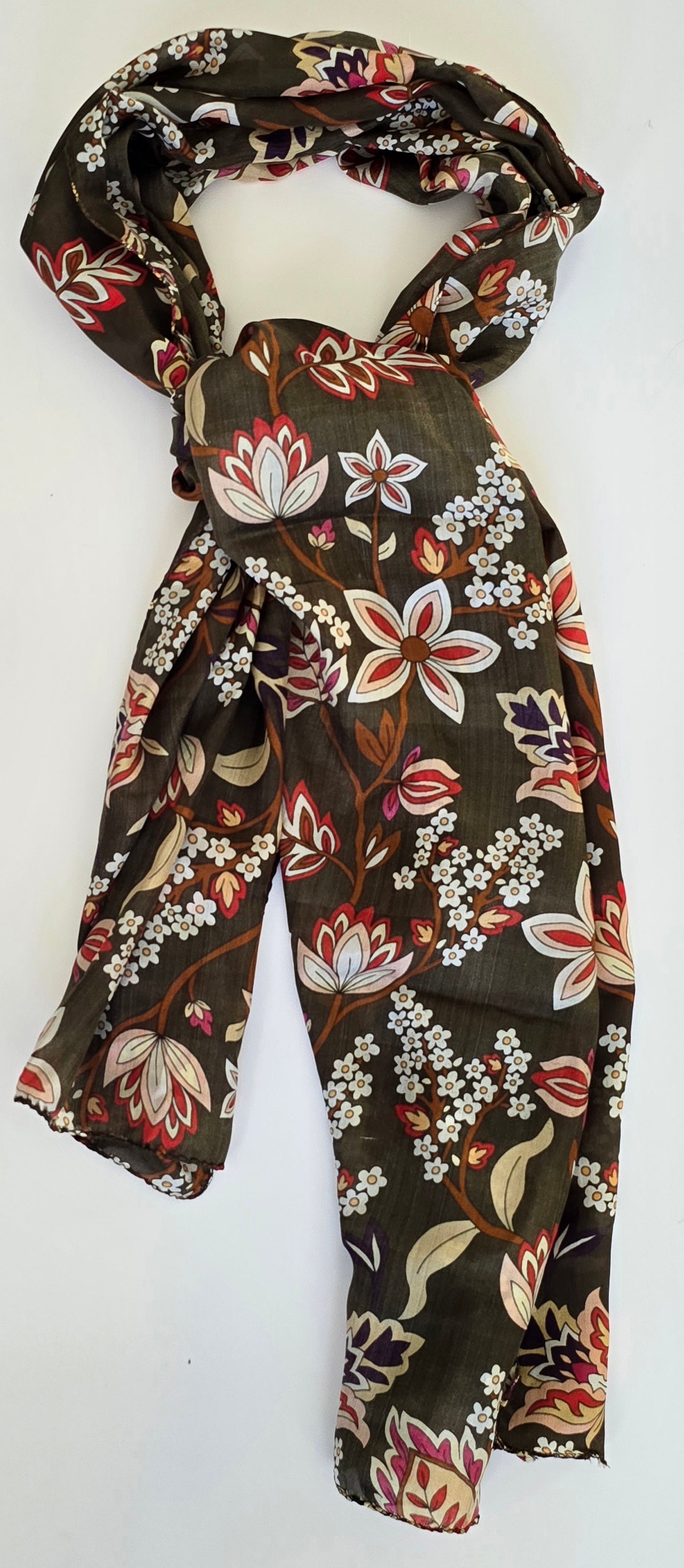 100% Pure Mulberry Silk Stole (70 × 180 cm) | Silk Mark Certified