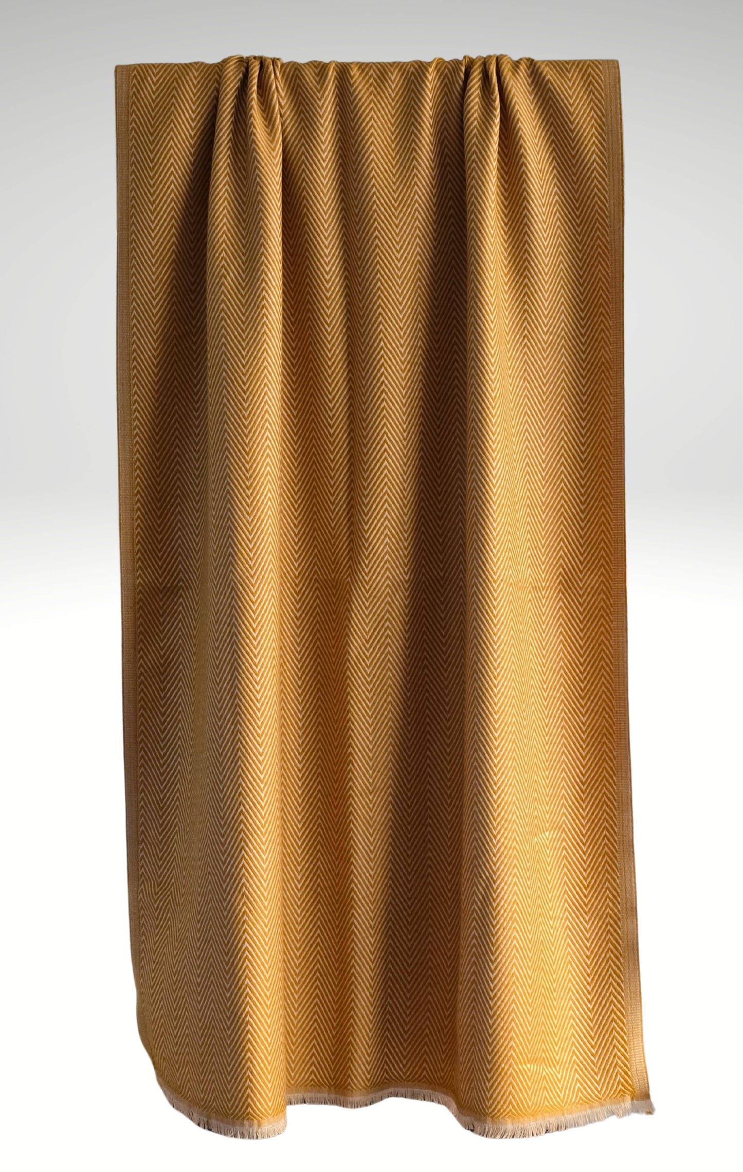 ZigZara: 2-Ply Cashmere Zig Zag Stole