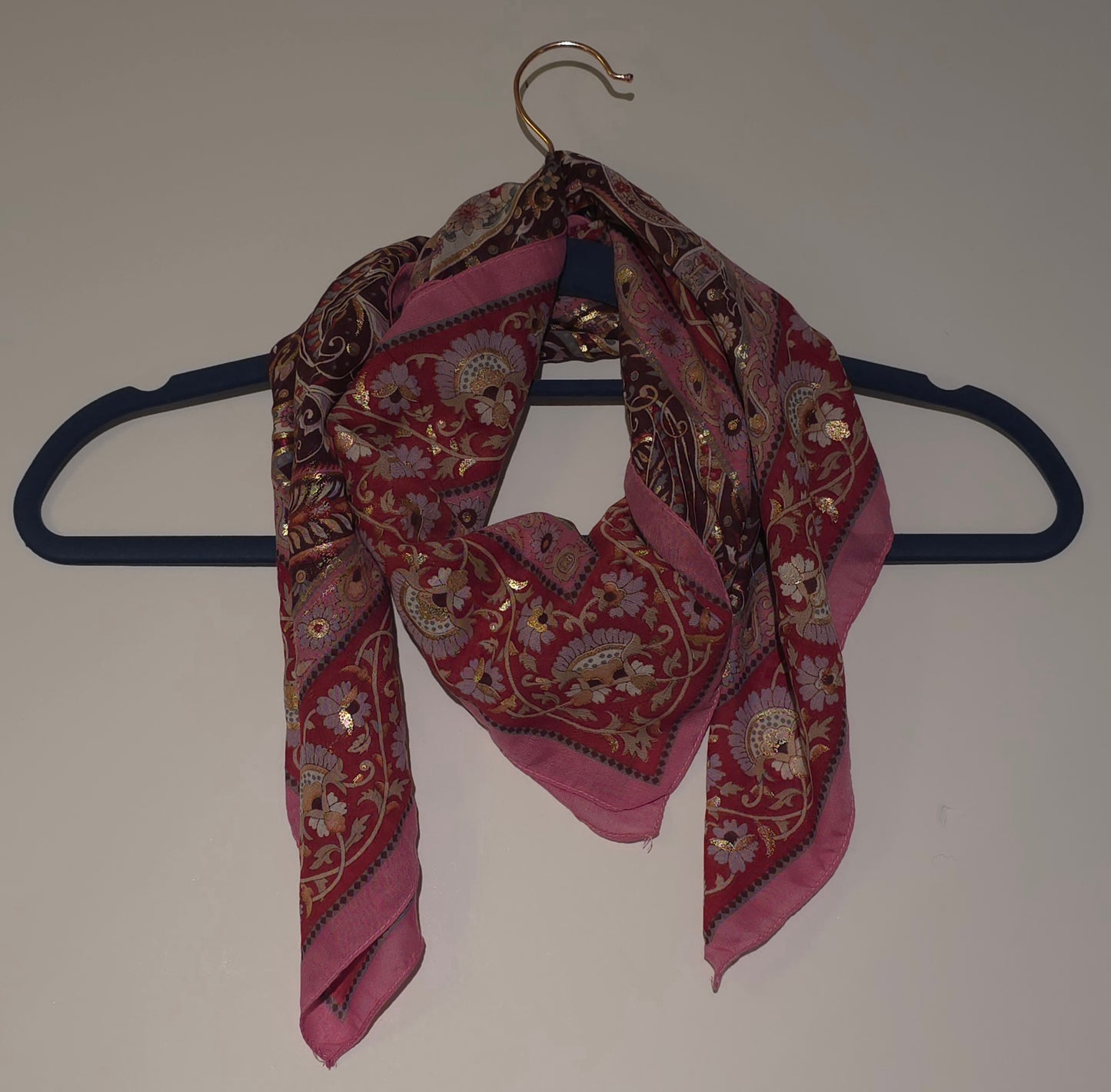 Pure Cotton Square Scarf – 100×100 cm