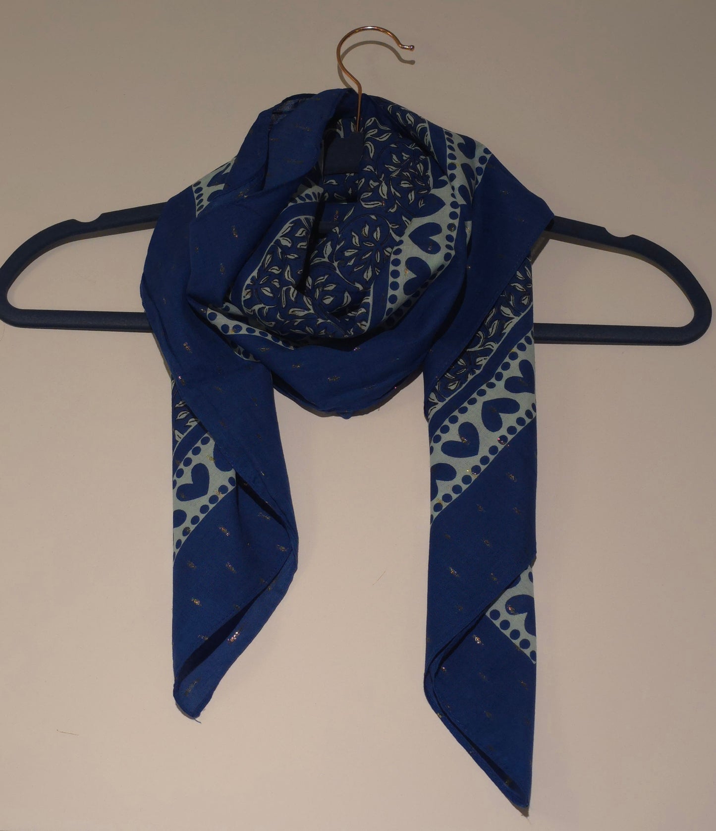 Pure Cotton Square Scarf – 100×100 cm