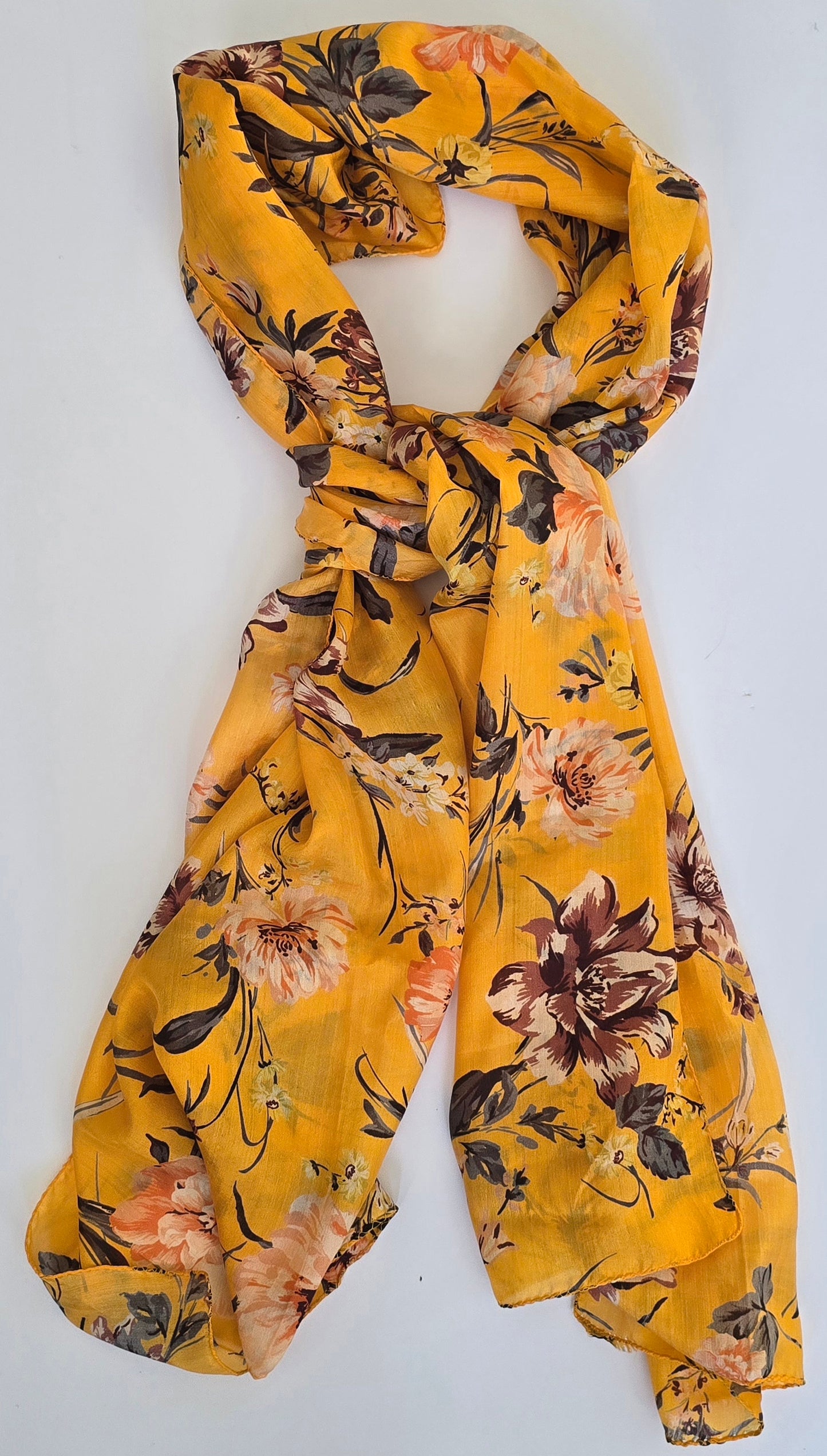 100% Pure Mulberry Silk Stole (70 × 180 cm) | Silk Mark Certified