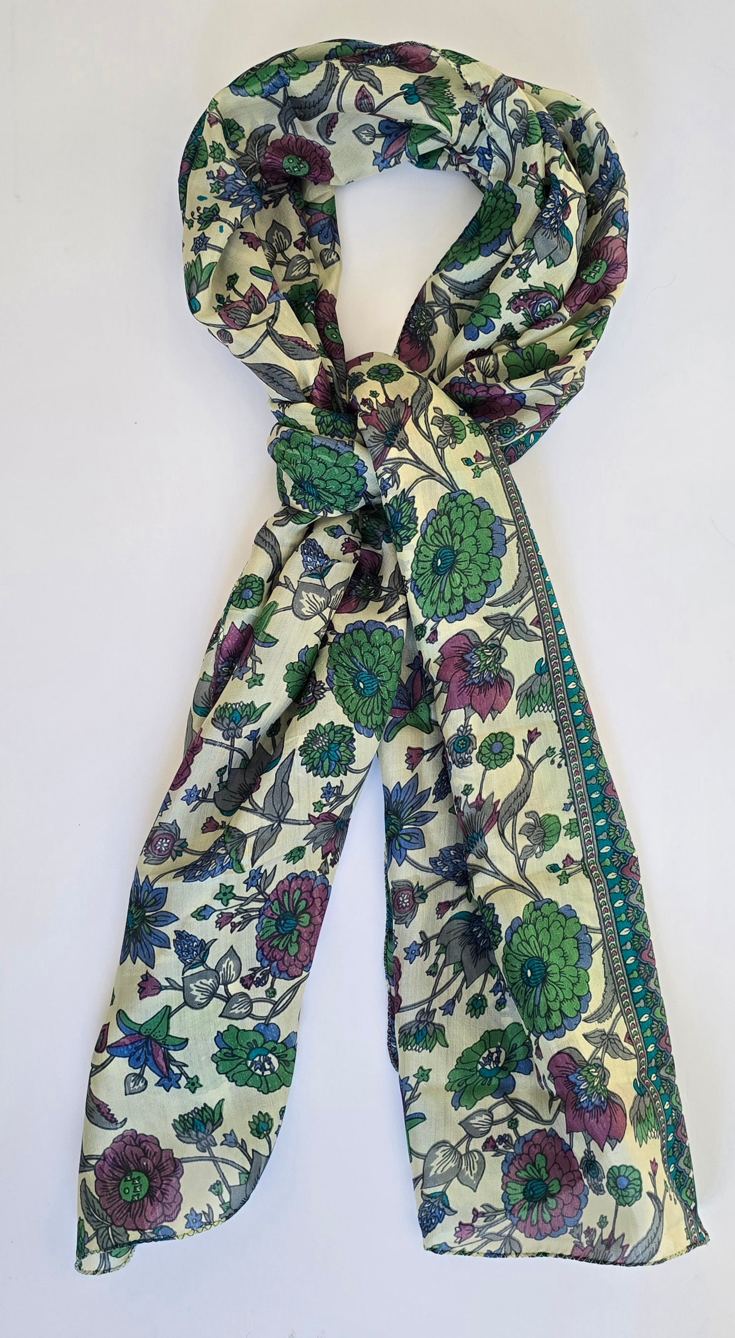 100% Pure Mulberry Silk Stole (70 × 180 cm) | Silk Mark Certified